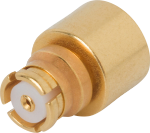 Picture of SMP Female Connector, R/A for .085 Cable