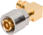 Picture of Threaded SMPM Female Connector, R/A for .085 Cable