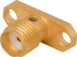 Picture of SMA Female Flange Mount Connector, 2 Hole, for .085 Cable