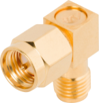 Picture of SMA Female to Male Adapter, R/A