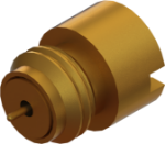 Picture of SMP Male Thread-In Hermetic Connector (.015"), FD"