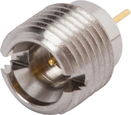 Picture of SMP Male Thread-In Connector (.018"), FD"