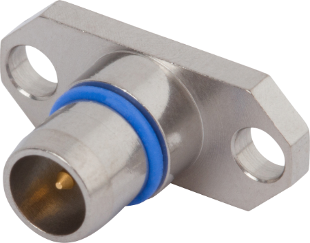 Picture of BMA Male Flange Mount Connector, 2 Hole (Accepts .018 Pin)