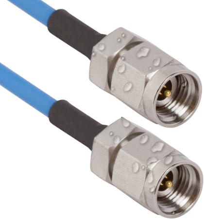 Picture of 2.92mm Male to 2.92mm Male Waterproof (IP68 Rated) 6" Cable Assembly for .085 Cable