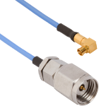 Picture of 2.4mm Male to SMPM Female R/A 6" Cable Assembly for .047 Cable