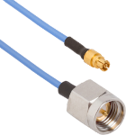 SMA Male to SMPM Female 3" Cable Assembly for .047 Cable