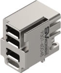 MT Fiber 3 Port Plug-In Module